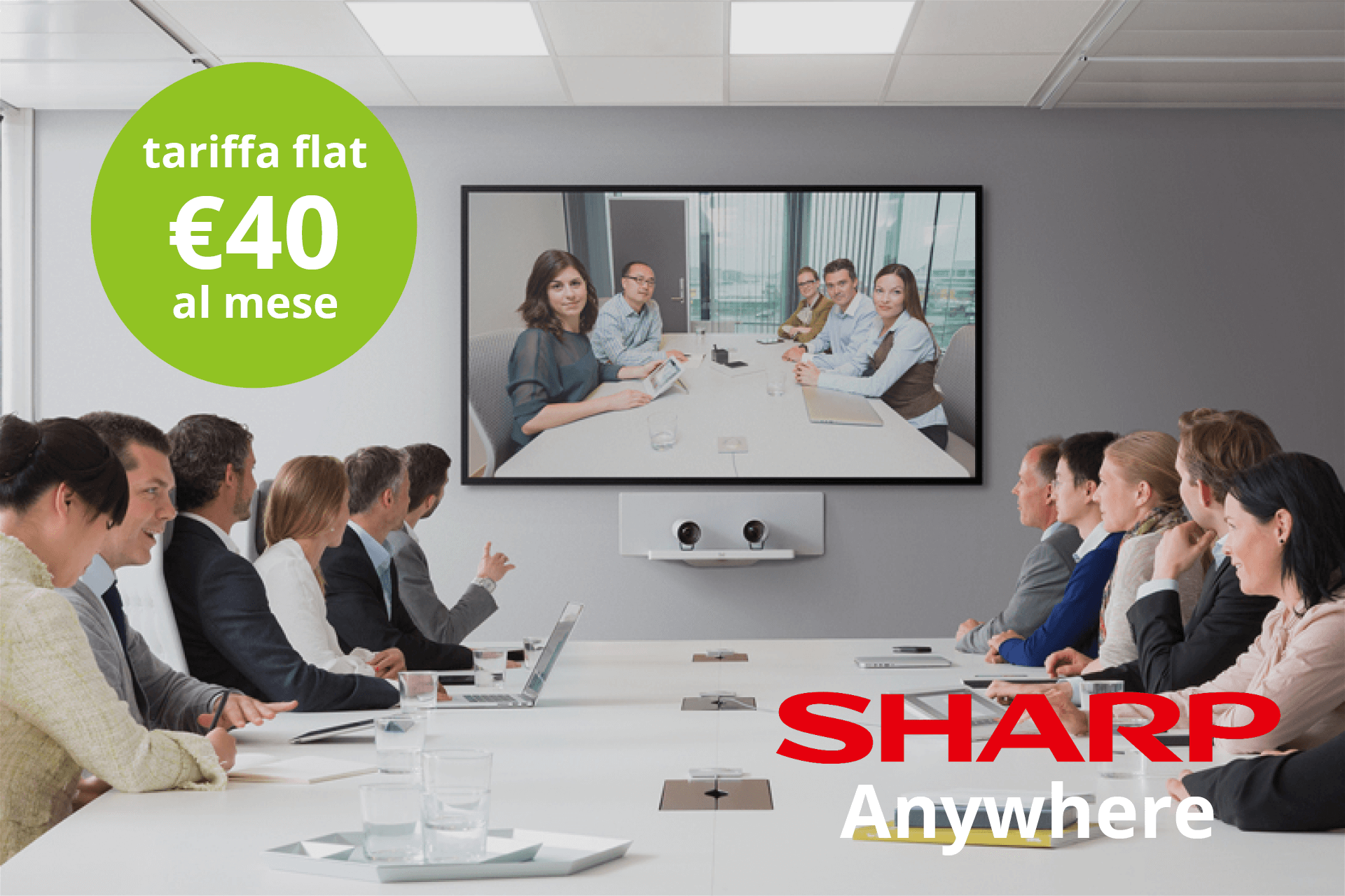 SHARP ANYWHERE: il nuovo sistema di videoconferenze che rivoluzionerà il tuo business